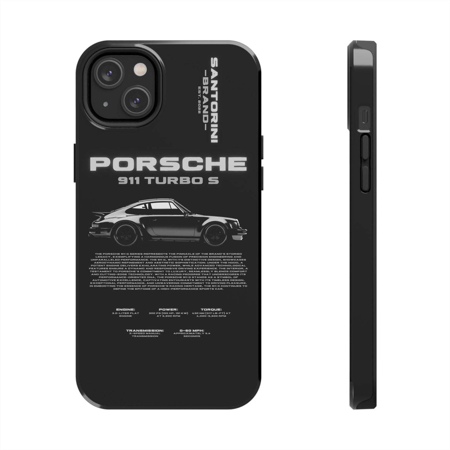 "911 Turbo" Black Case