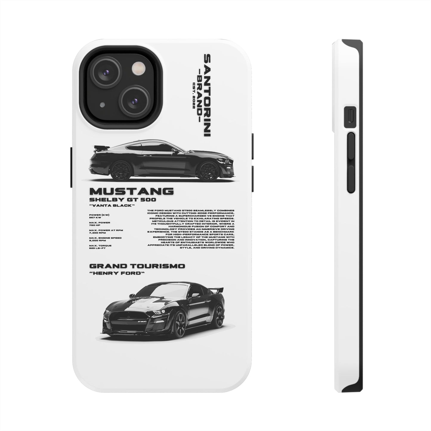 "Mustang" White Case