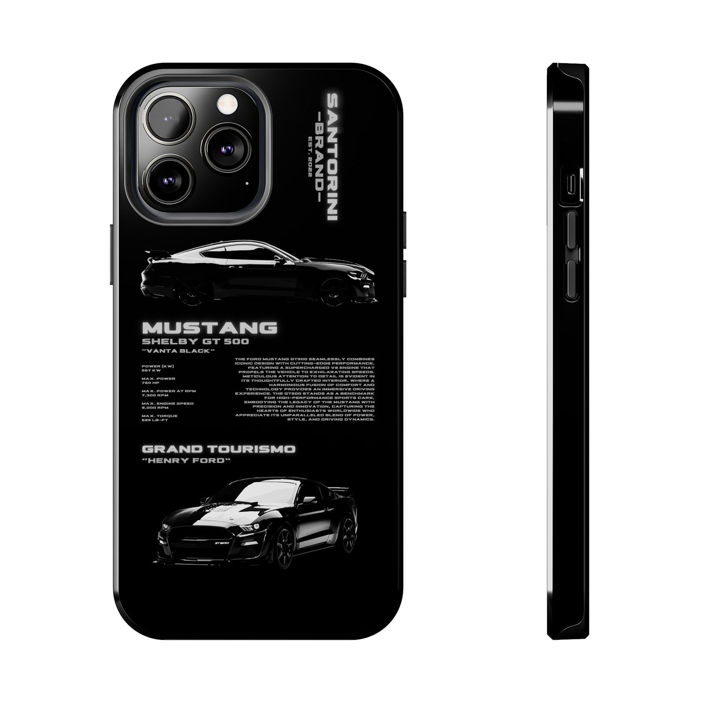 "Mustang" Black Case