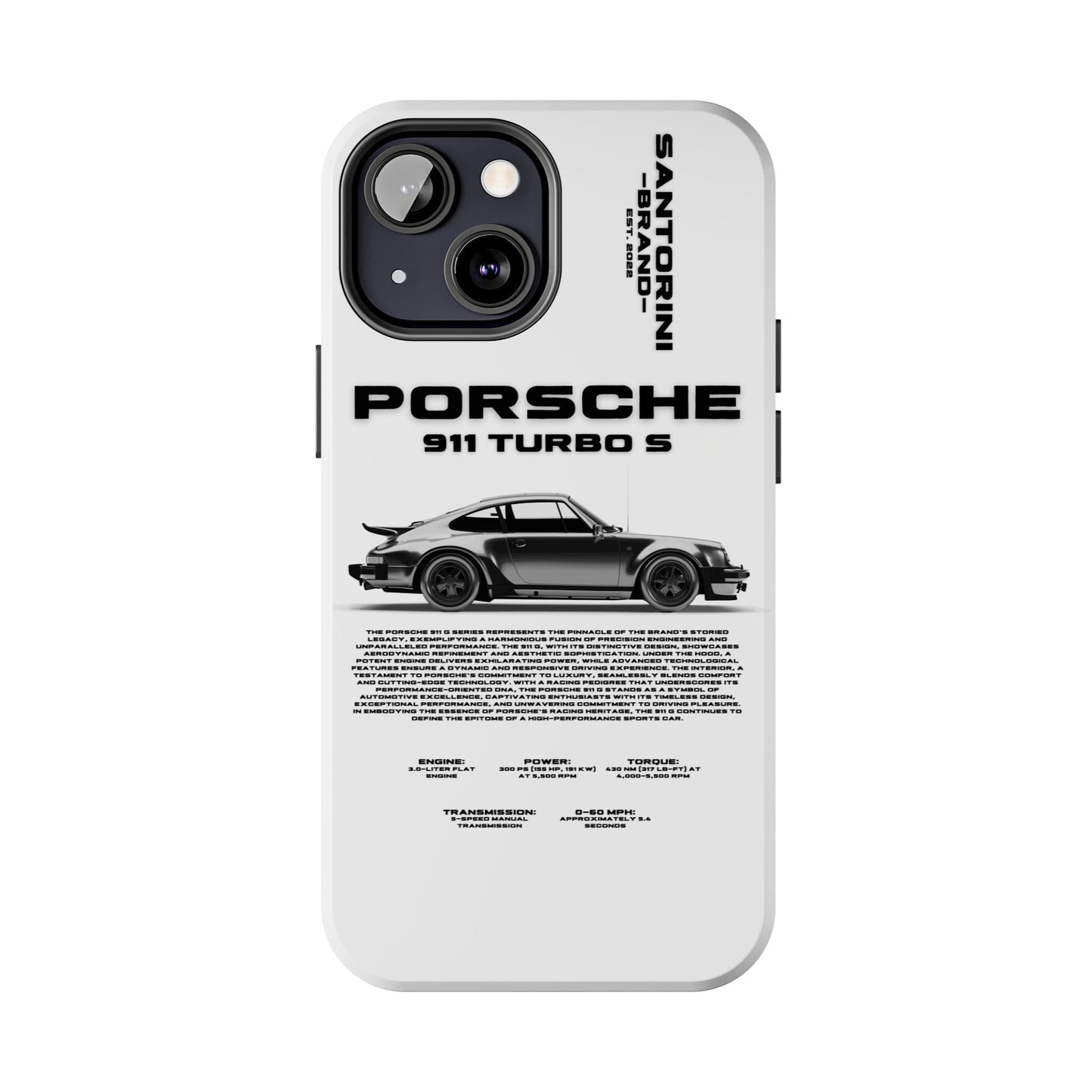 "911 Turbo" White Case