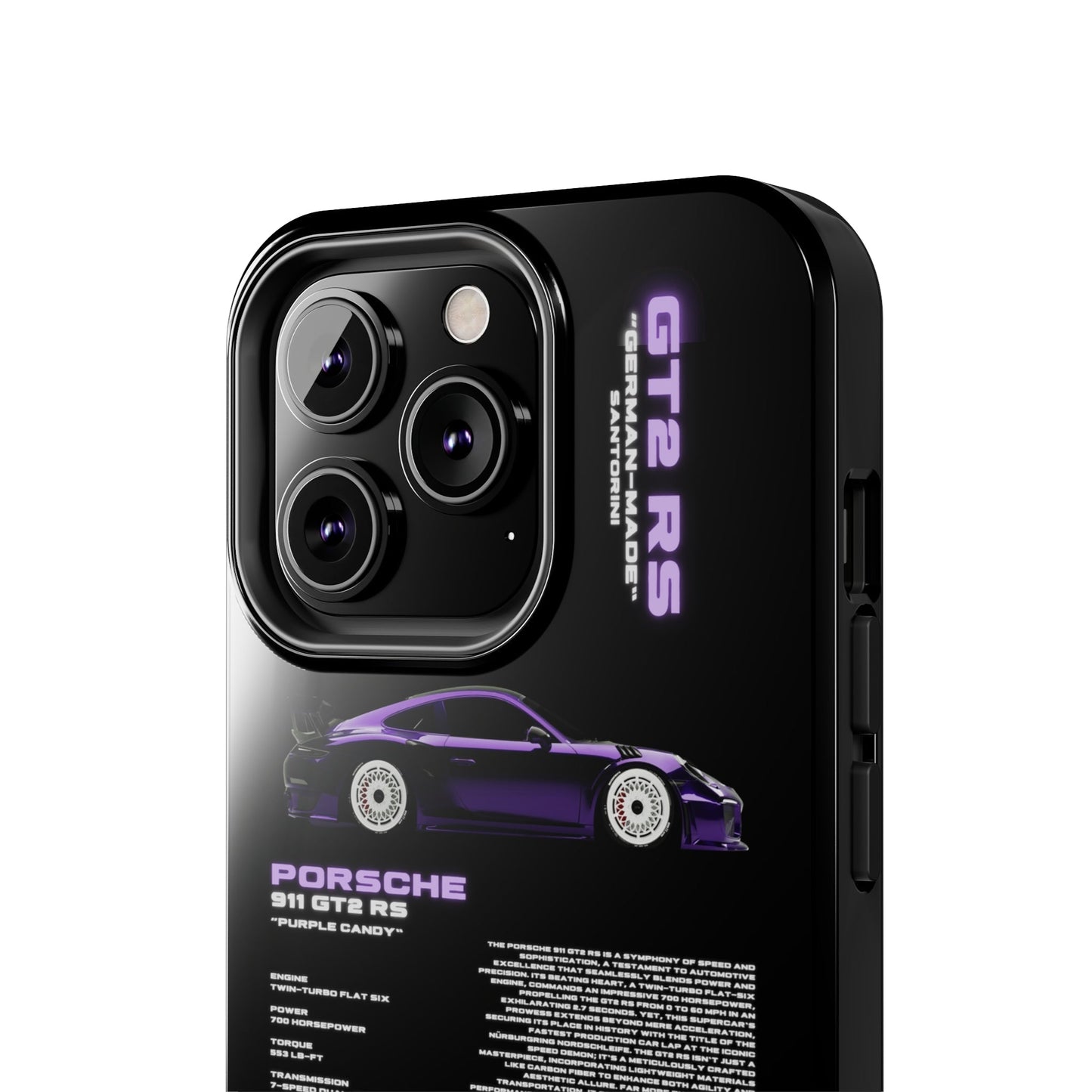 "Porsche 911" Black Case