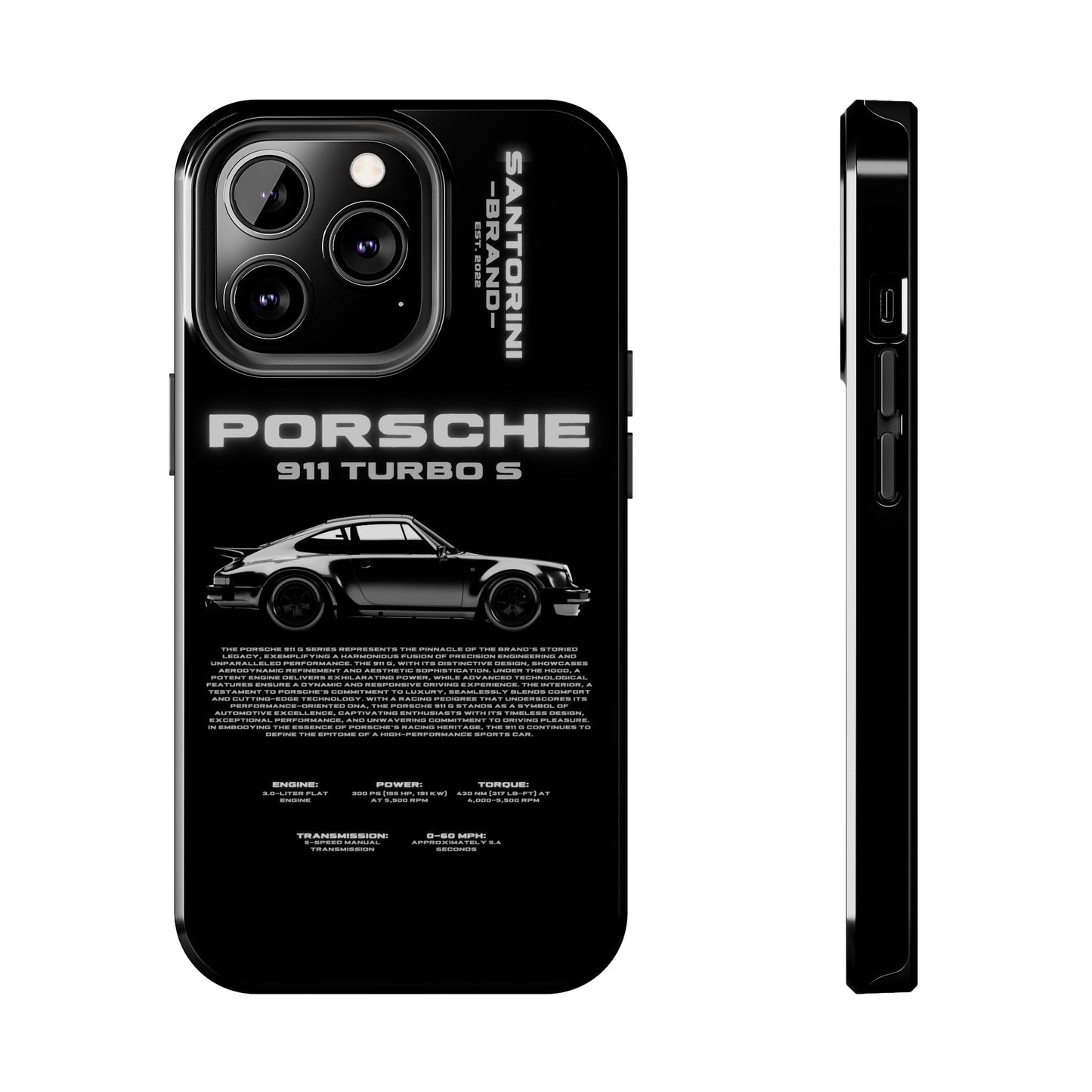 "911 Turbo" Black Case