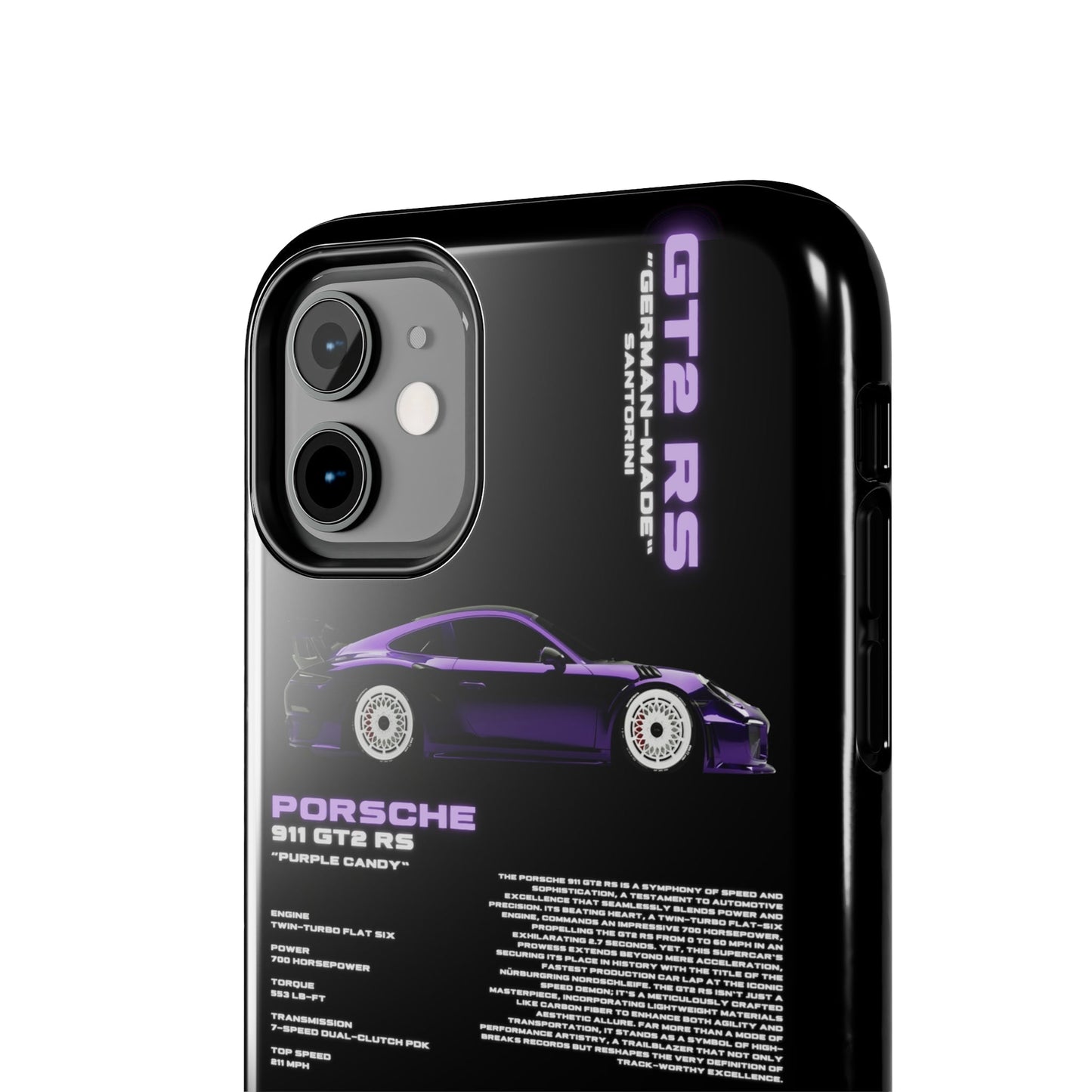 "Porsche 911" Black Case