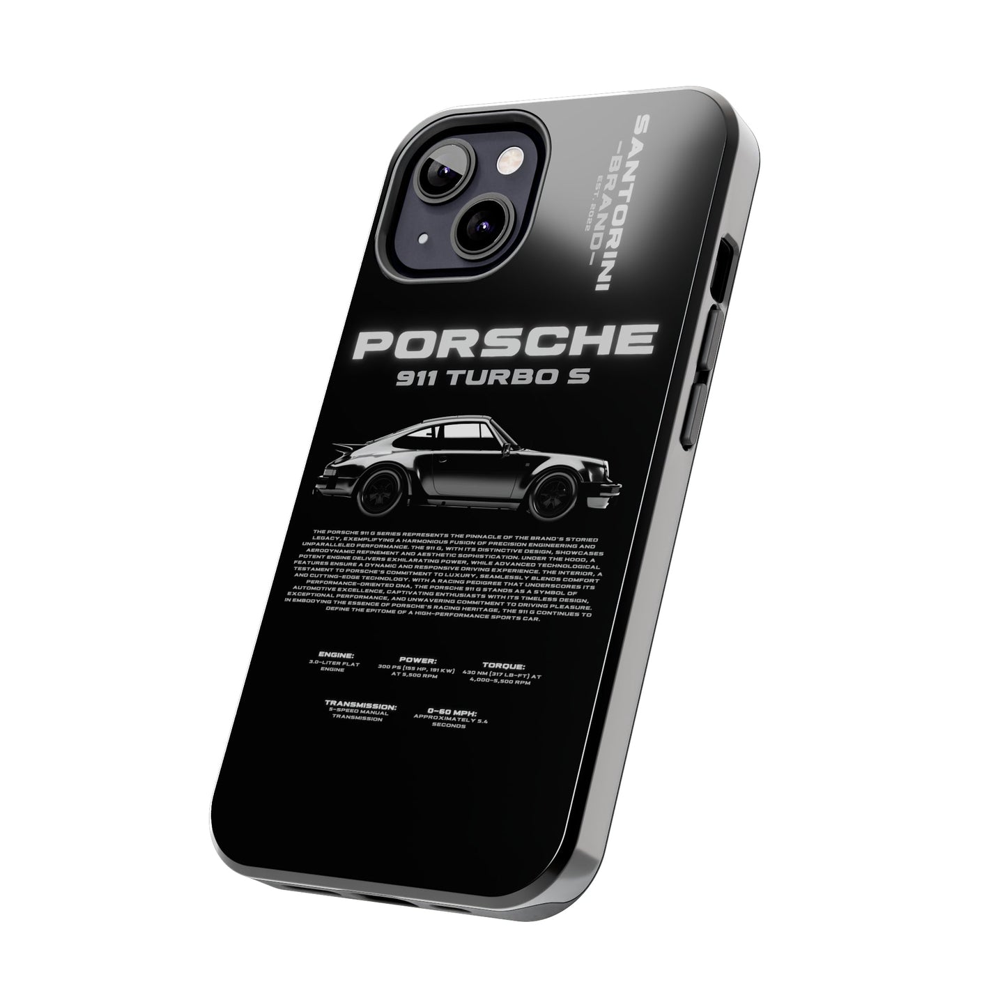 "911 Turbo" Black Case