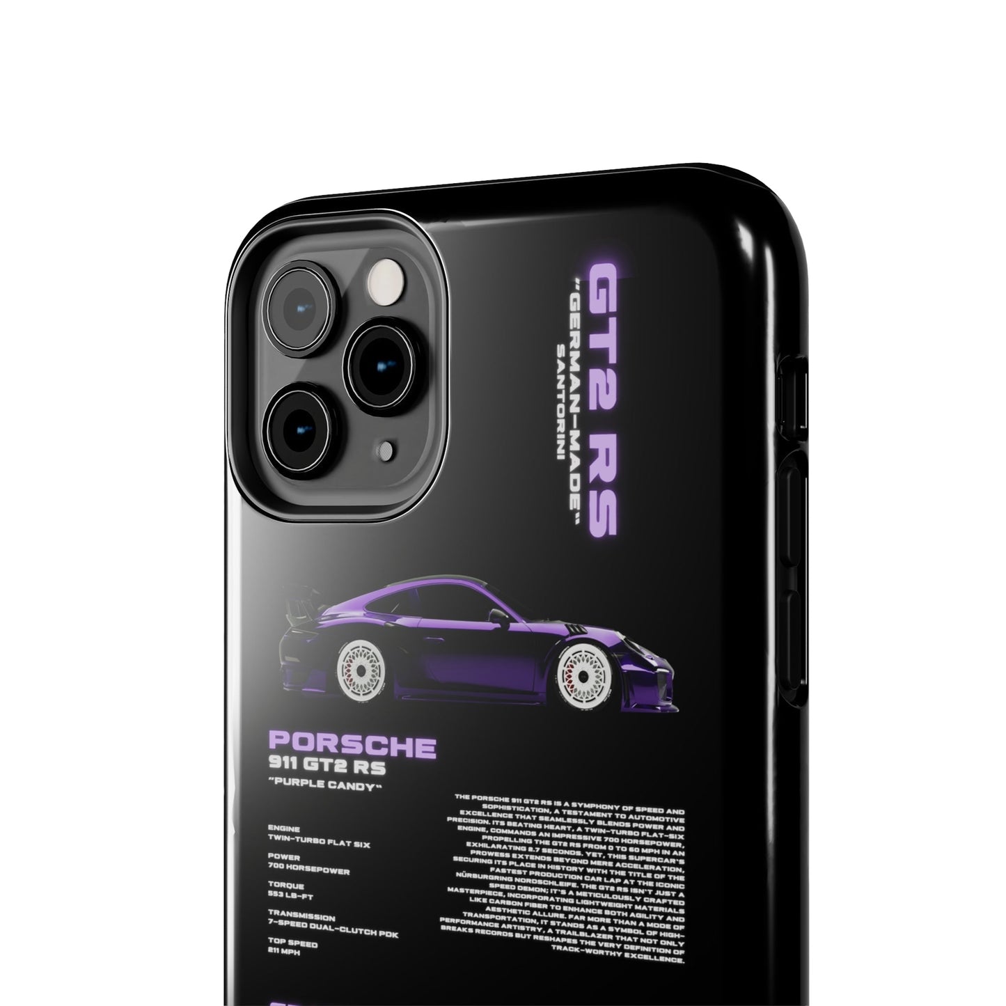 "Porsche 911" Black Case