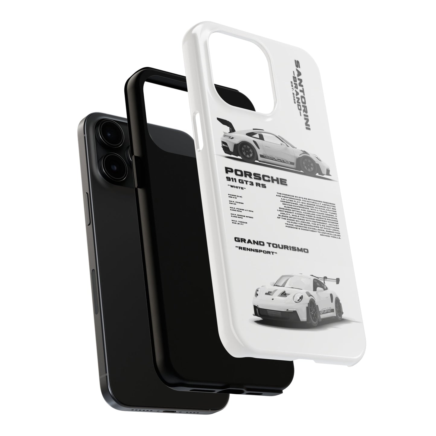 "GT3 RS" White Case