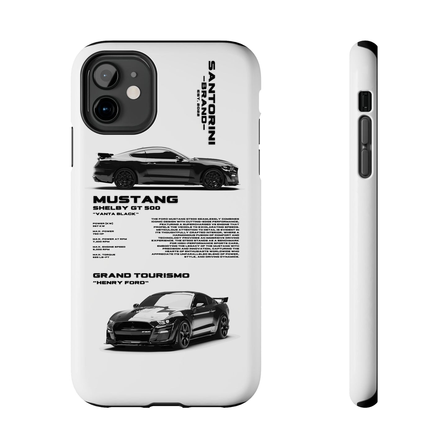 "Mustang" White Case