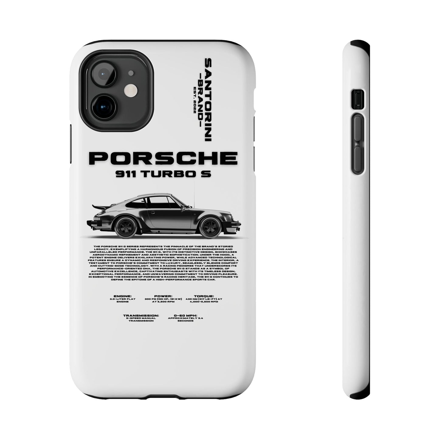 "911 Turbo" White Case