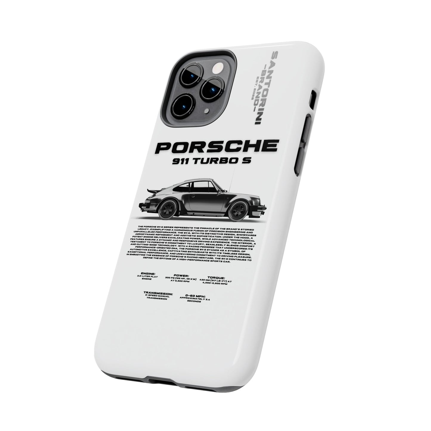 "911 Turbo" White Case