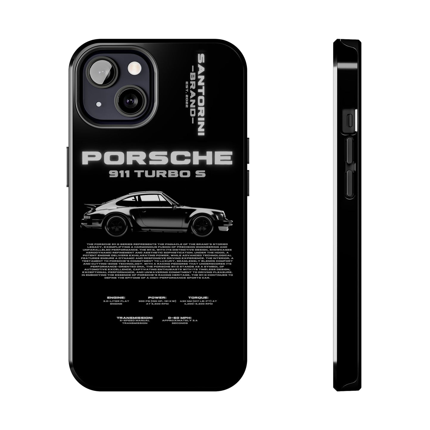 "911 Turbo" Black Case