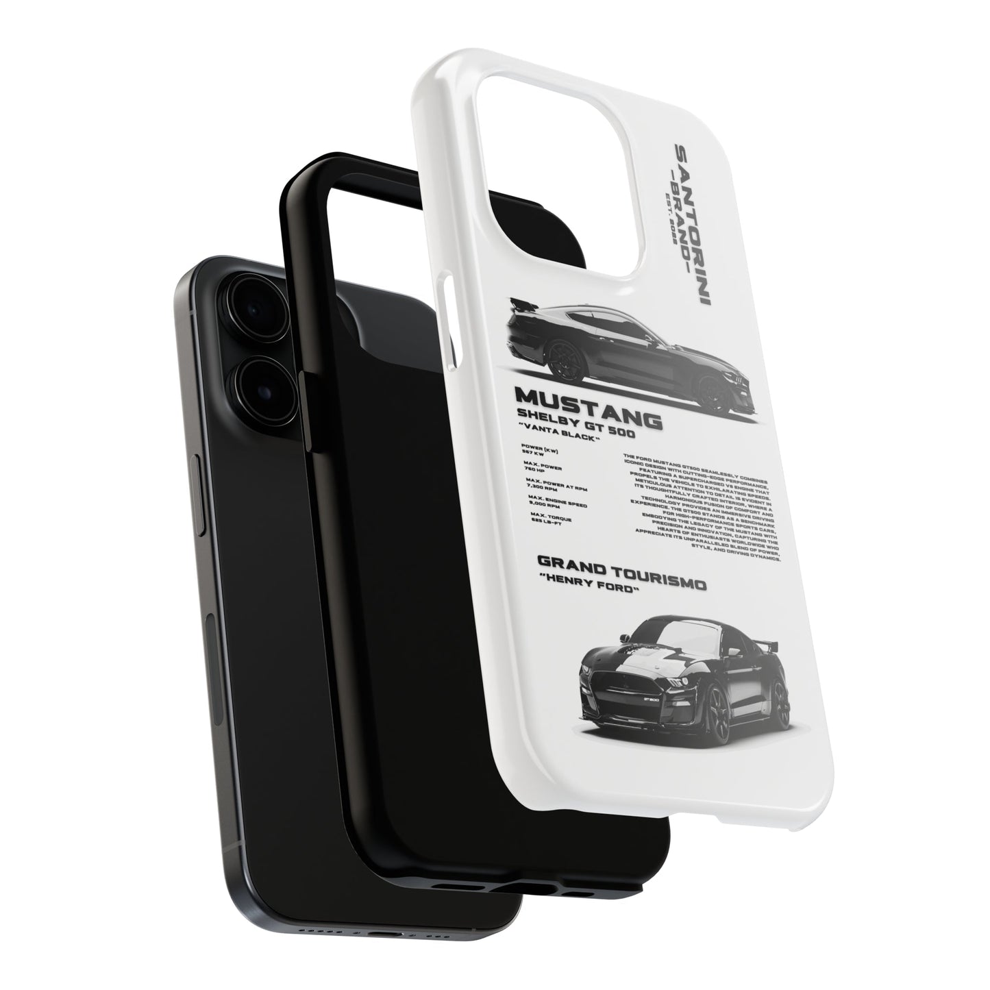 "Mustang" White Case