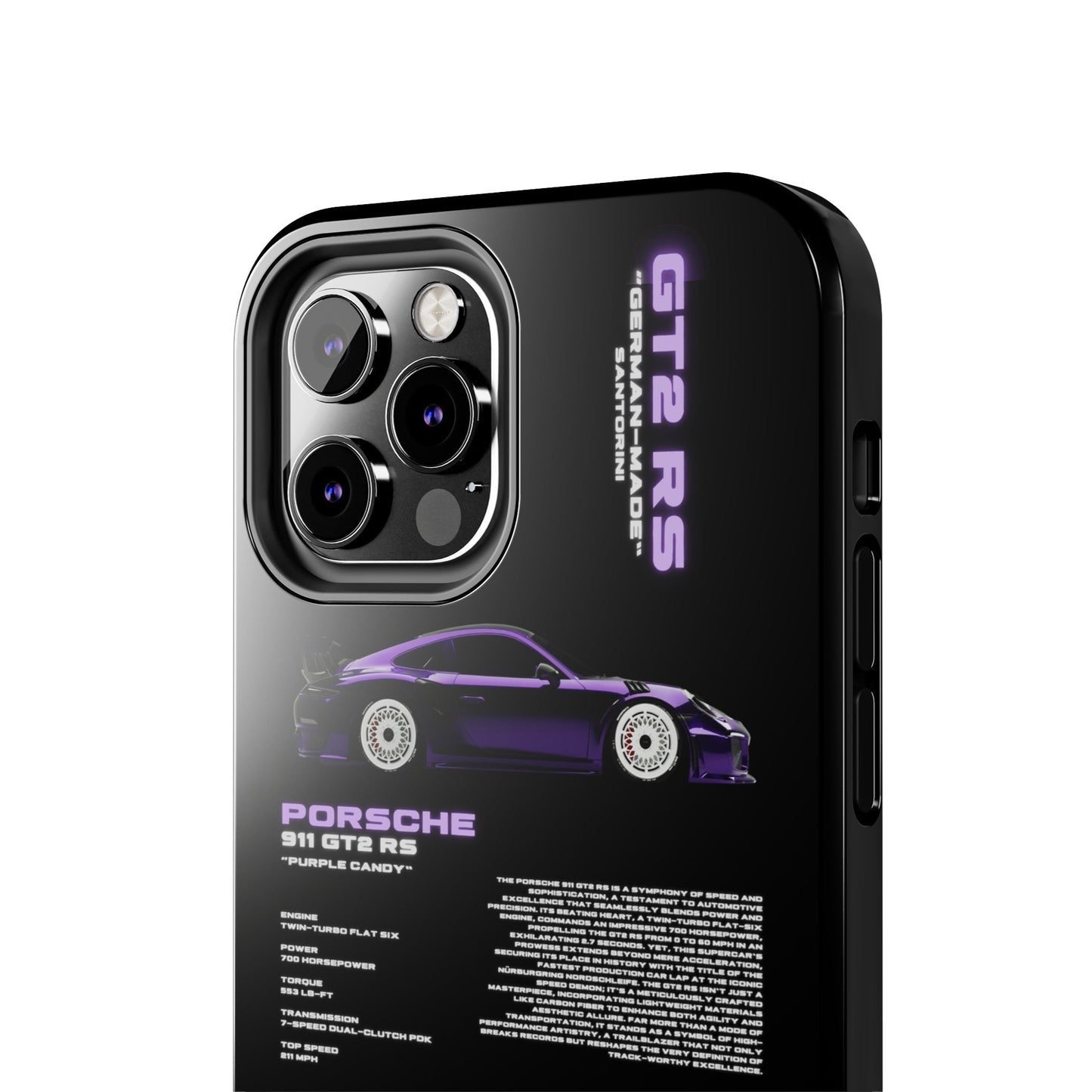 "Porsche 911" Black Case