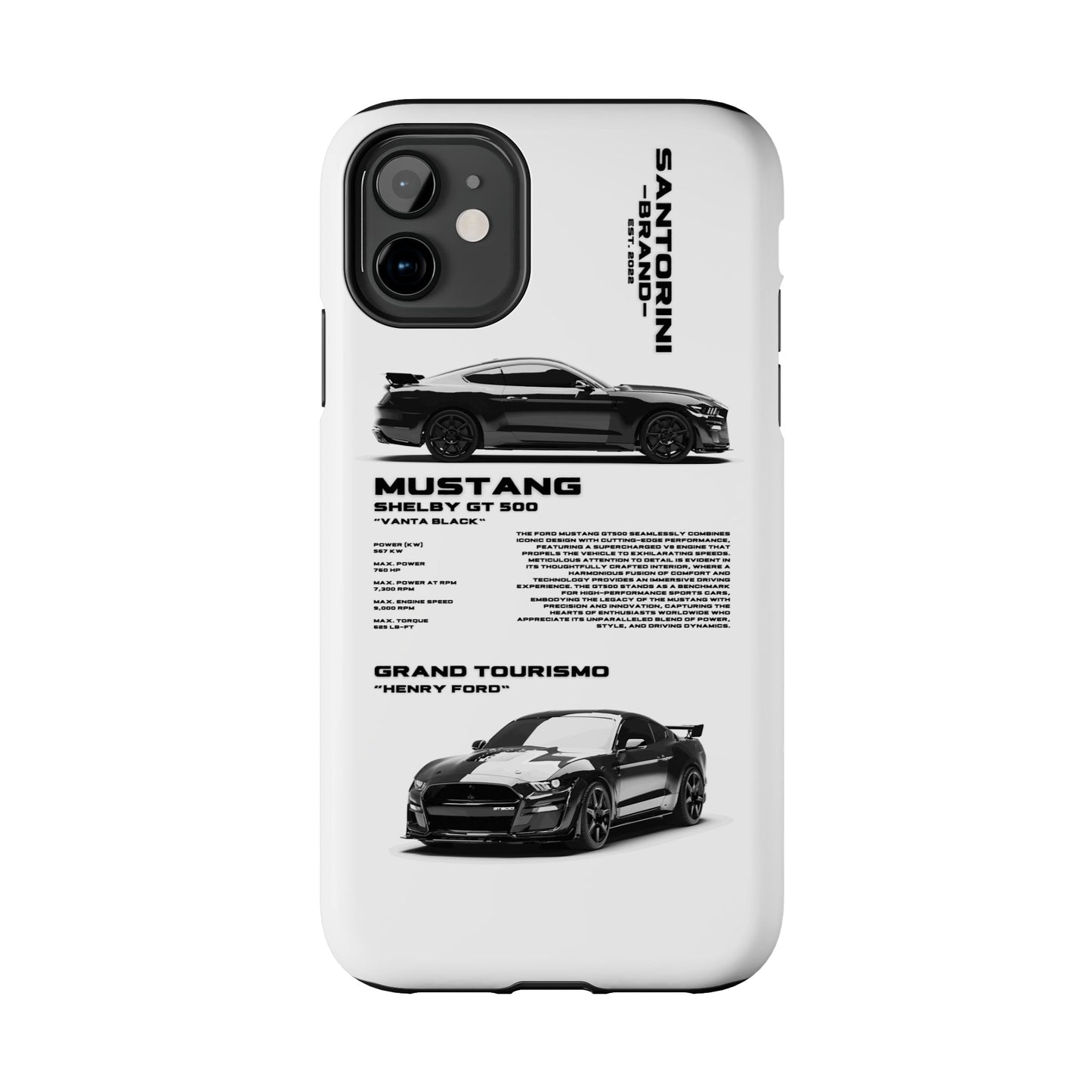 "Mustang" White Case