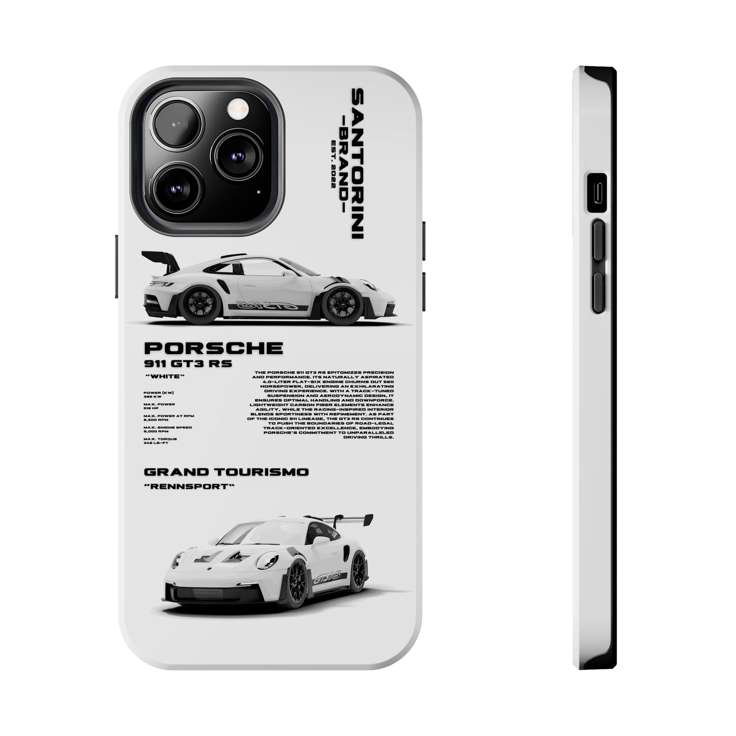 "GT3 RS" White Case
