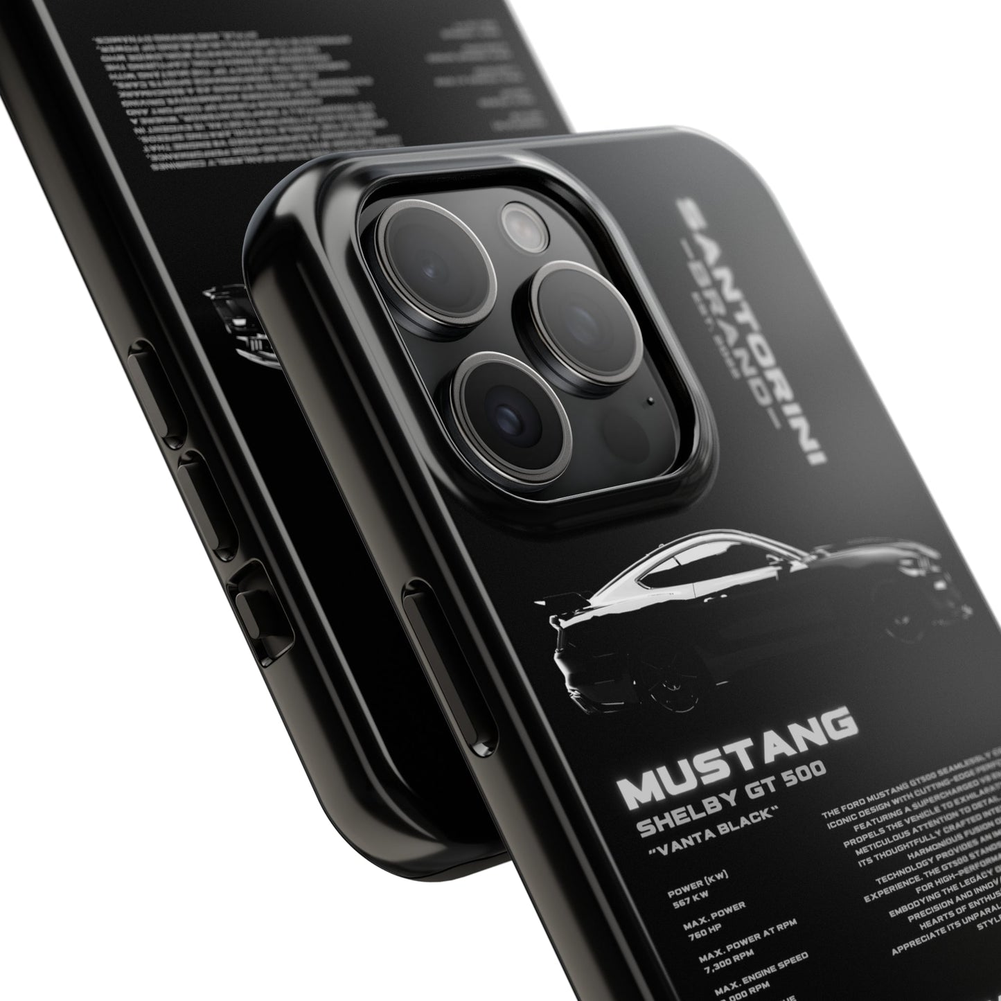 "Mustang" Black Case
