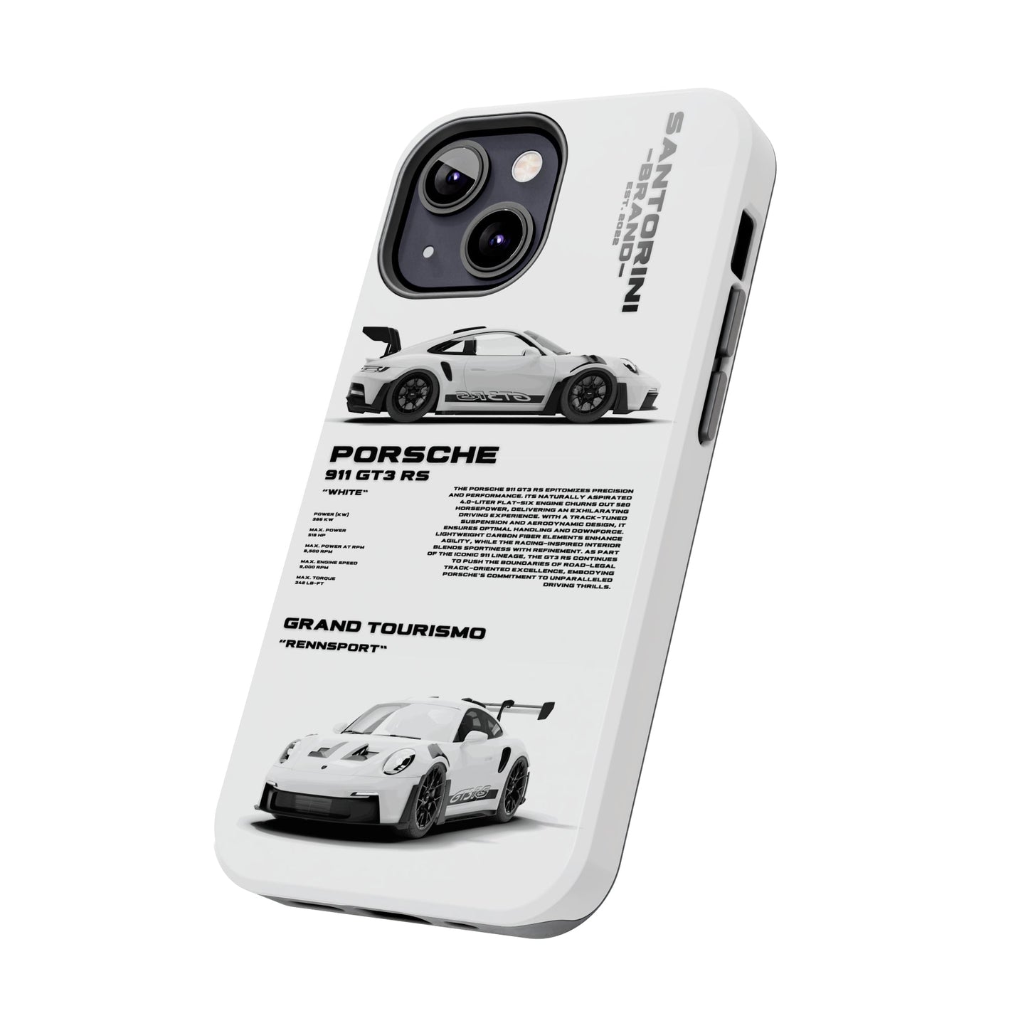 "GT3 RS" White Case