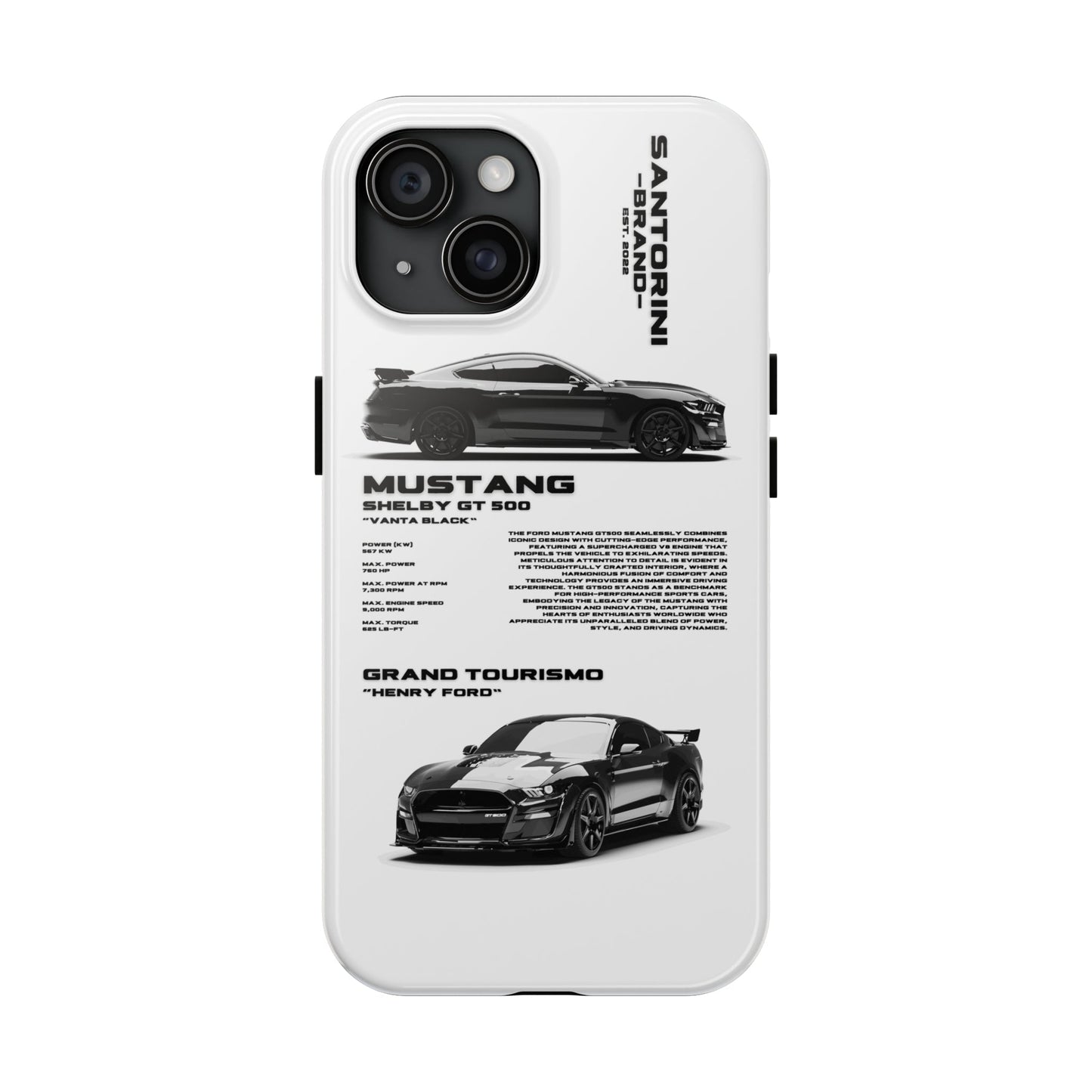 "Mustang" White Case