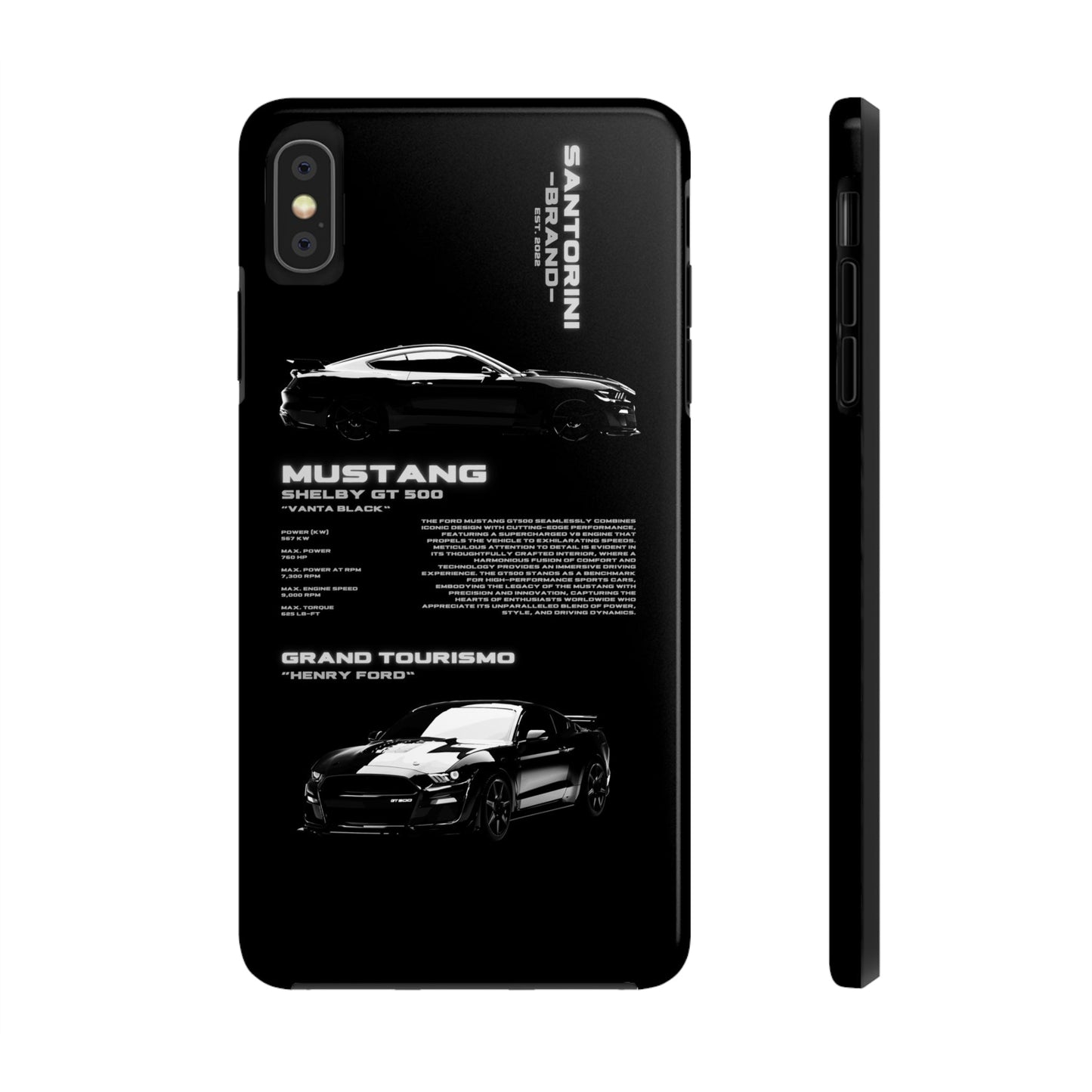 "Mustang" Black Case