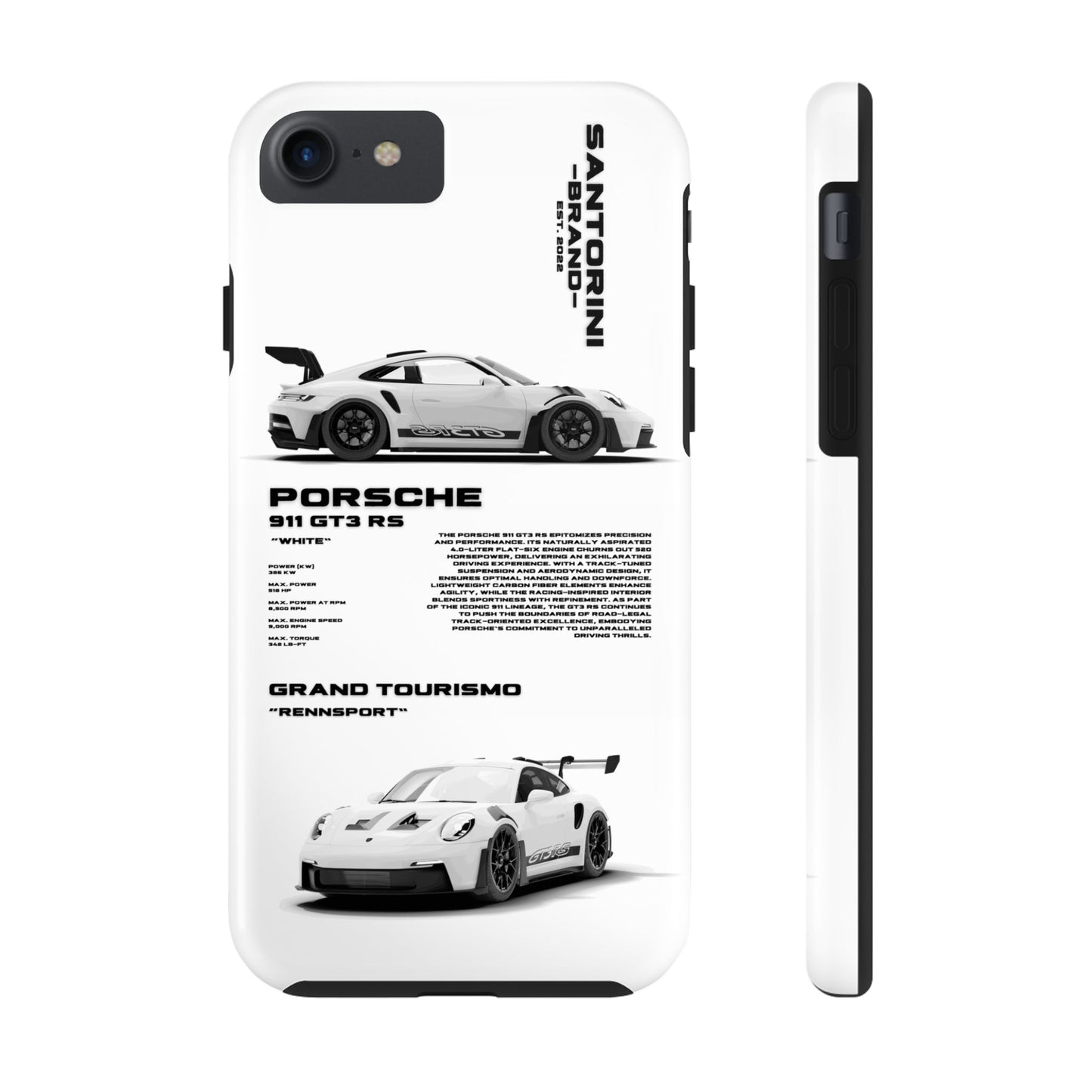 "GT3 RS" White Case