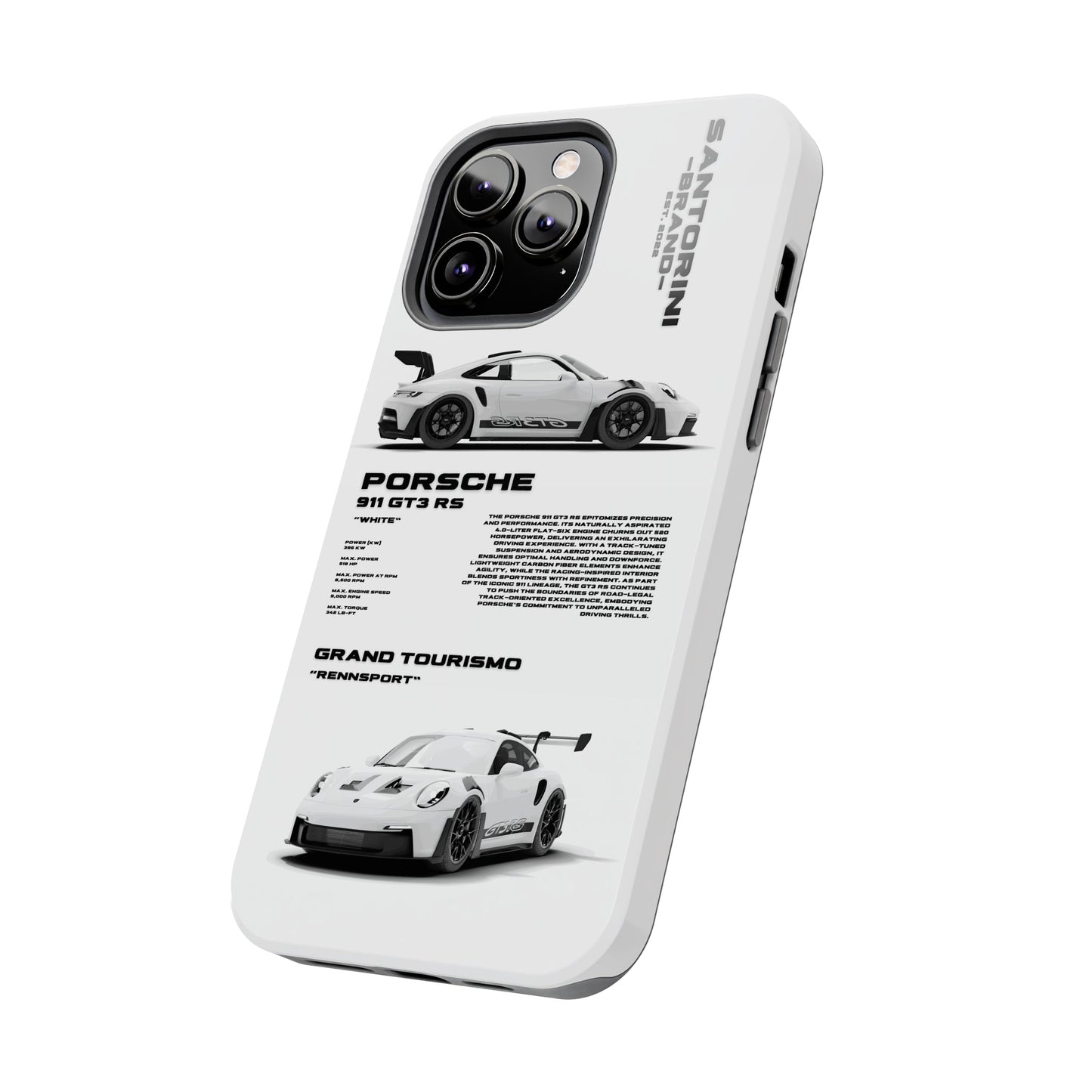 "GT3 RS" White Case