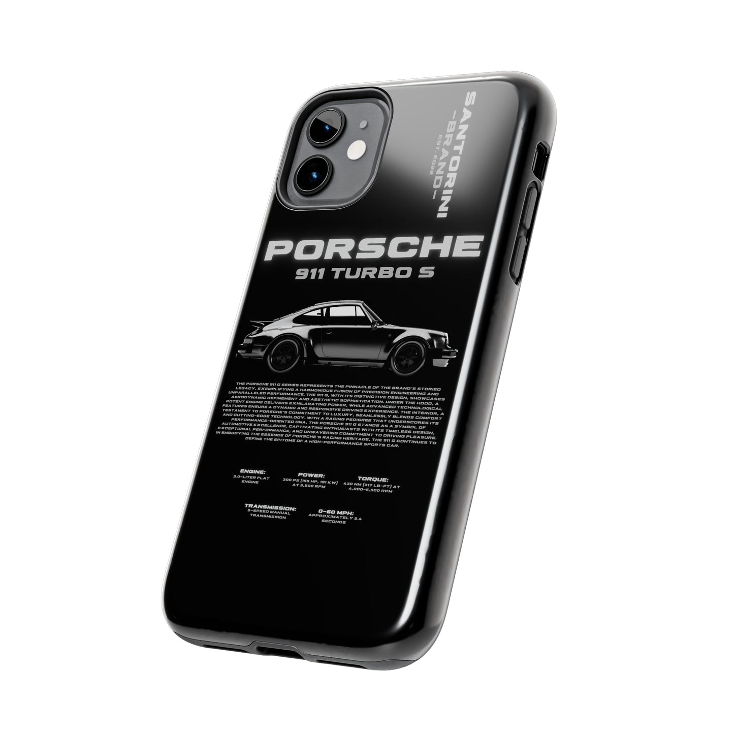"911 Turbo" Black Case