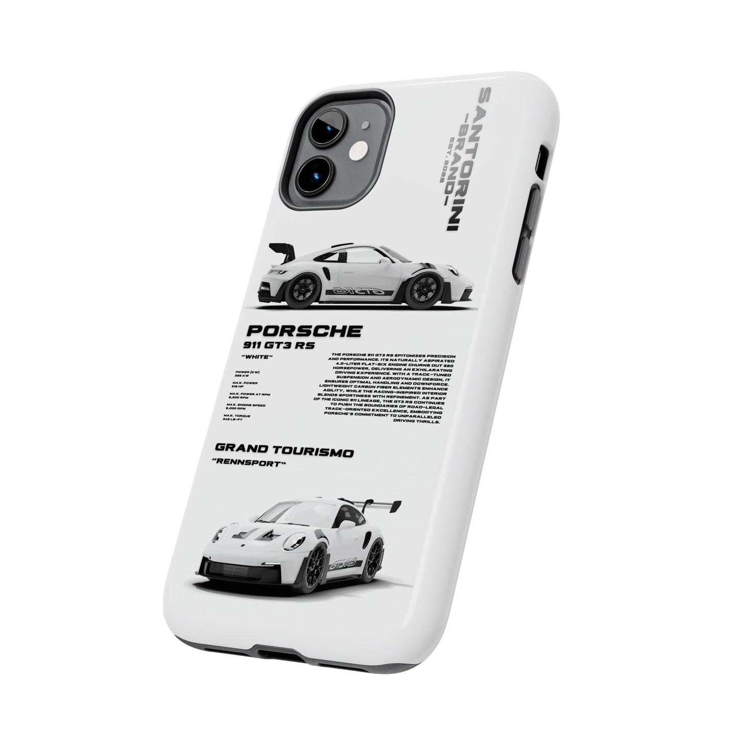 "GT3 RS" White Case