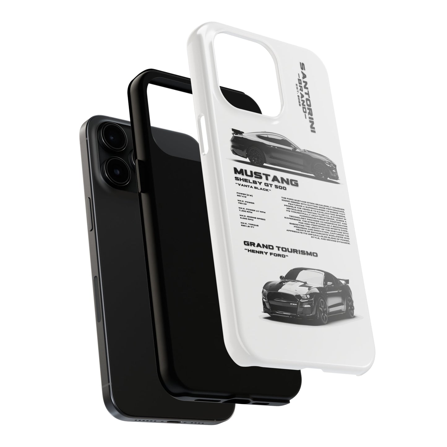 "Mustang" White Case