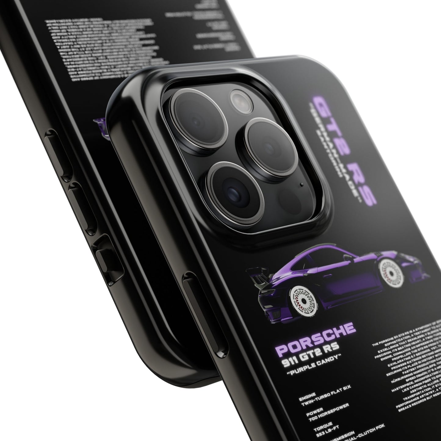 "Porsche 911" Black Case