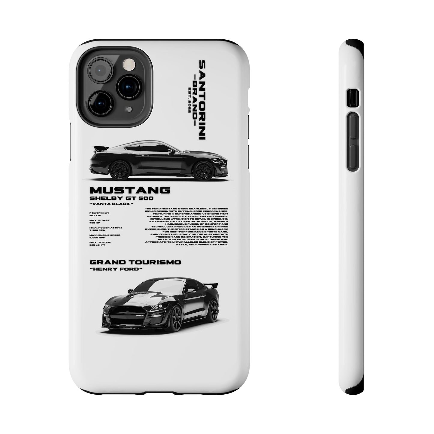 "Mustang" White Case