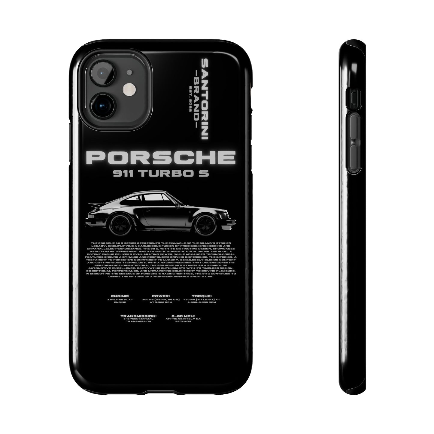 "911 Turbo" Black Case