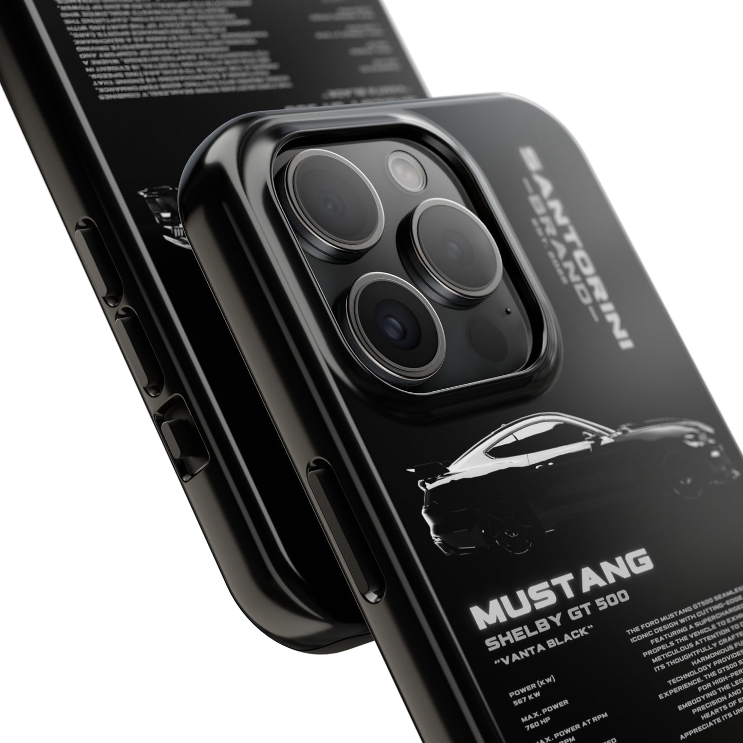 "Mustang" Black Case