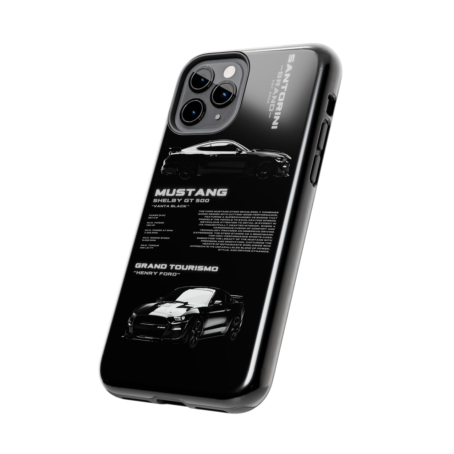 "Mustang" Black Case