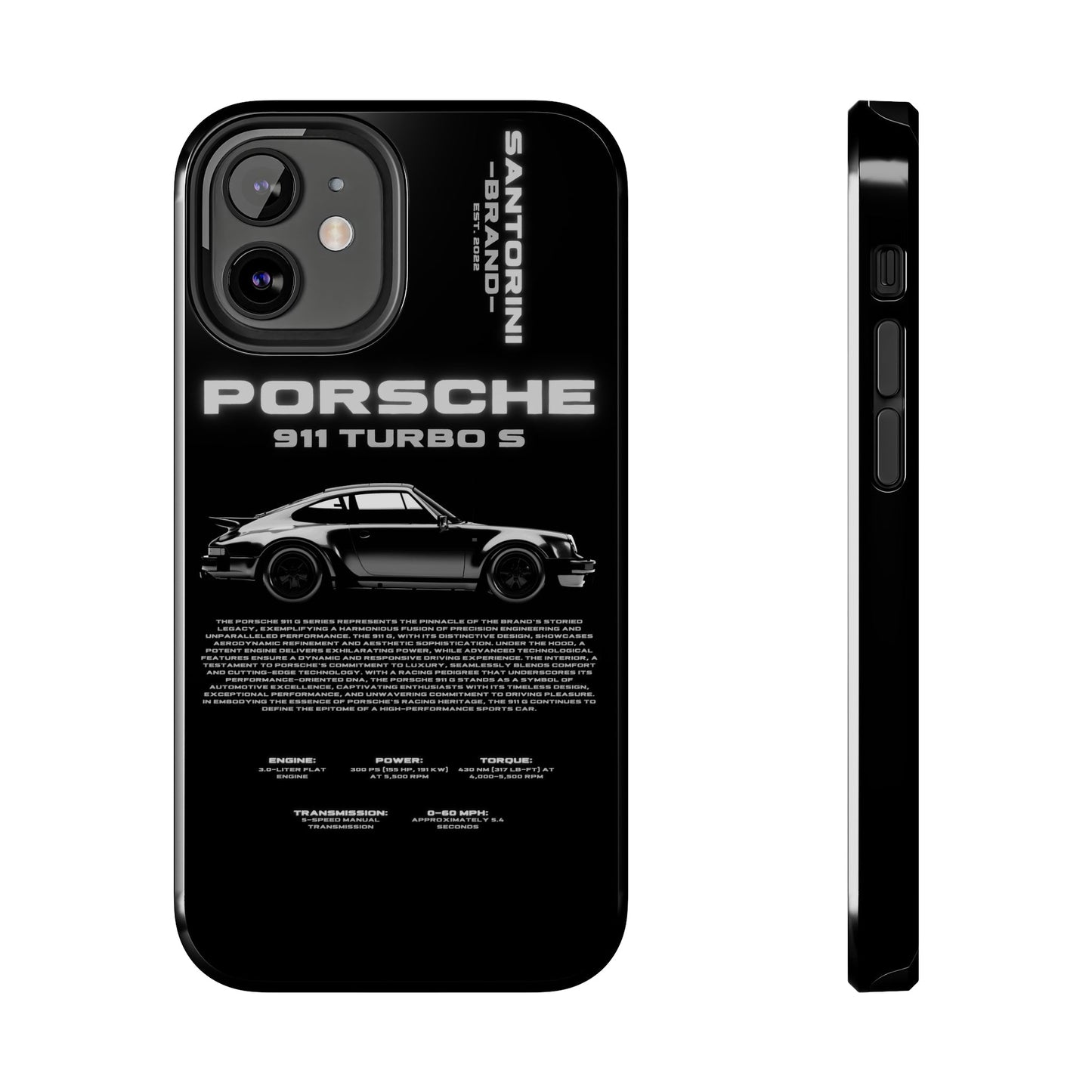 "911 Turbo" Black Case