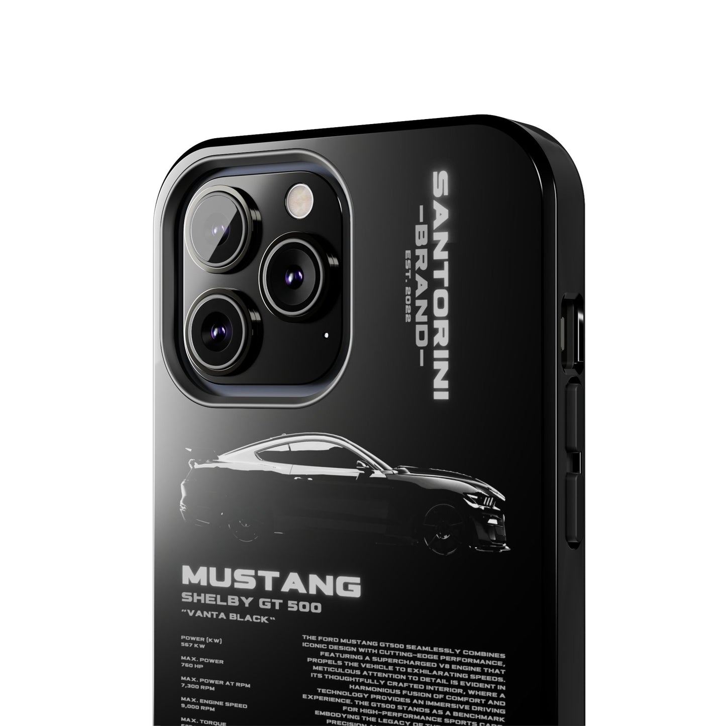 "Mustang" Black Case